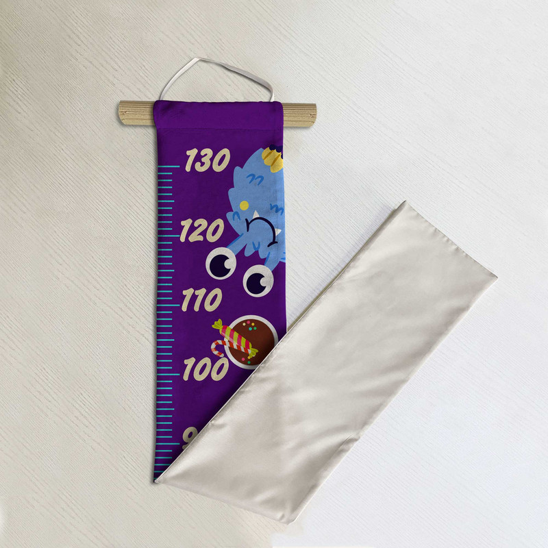 متر اندازه گیری کودک شمسه نگار مدل DTB431 طرح میکروب ها