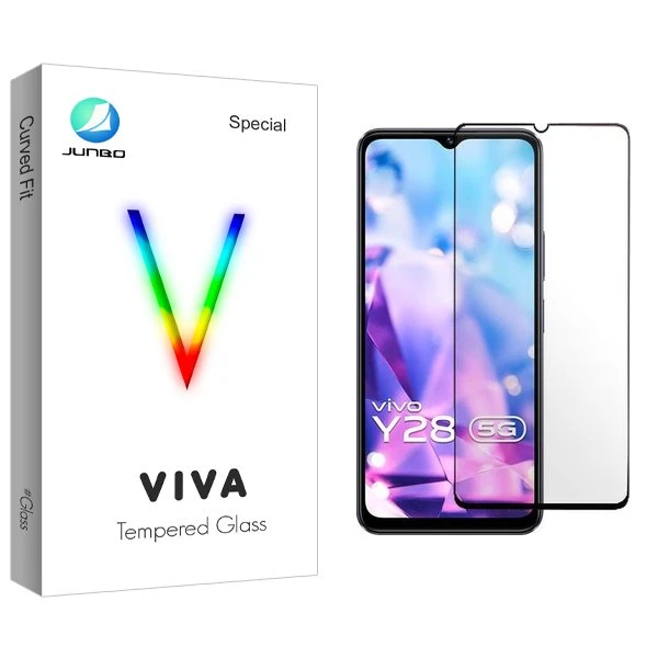 محافظ صفحه نمایش شیشه ای جانبو مدل Viva مناسب برای گوشی موبایل ویوو Y28
