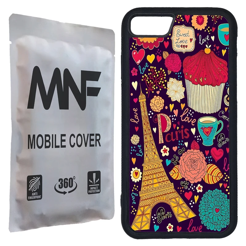 کاور ام ان اف طرح Love Paris کد P-069 مناسب برای گوشی موبایل اپل iPhone SE 2020 / SE 2022