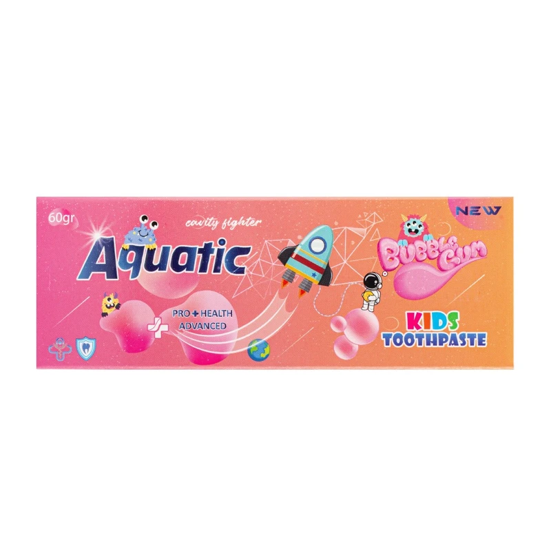 خمیر دندان کودک آکواتیک مدل آدامس وزن 60 گرم