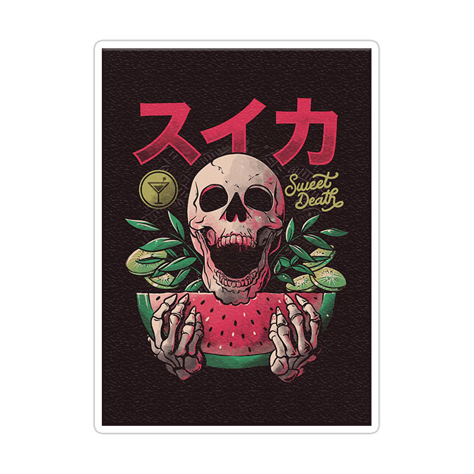 استیکر تزئینی موبایل و تبلت ماسا دیزاین مدل AS107 SKULL