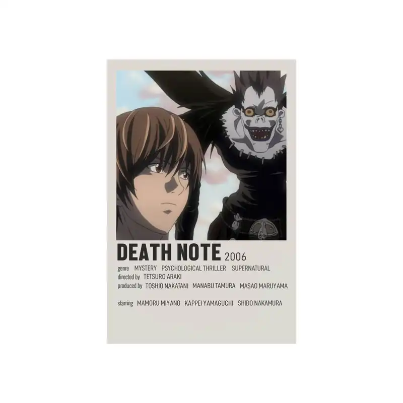 استیکر مدل انیمه طرح Death Note