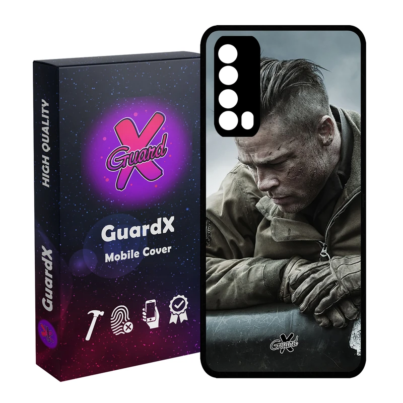 کاور گارد ایکس طرح Brad Pitt مدل Glass10134 مناسب برای گوشی موبایل هوآوی Y7A / P Smart 2021