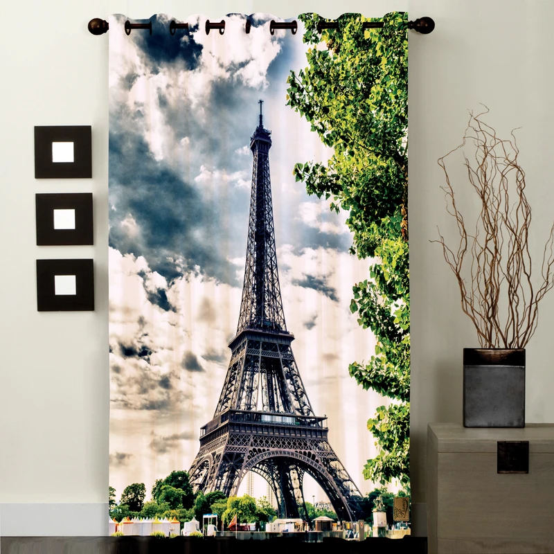 پرده رنس مدل CC1-50161 سایز 290x138 سانتی متر