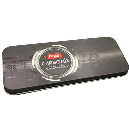 ست پرگار فلایر مدل Flair CarBoNix مجموعه 9 عددی