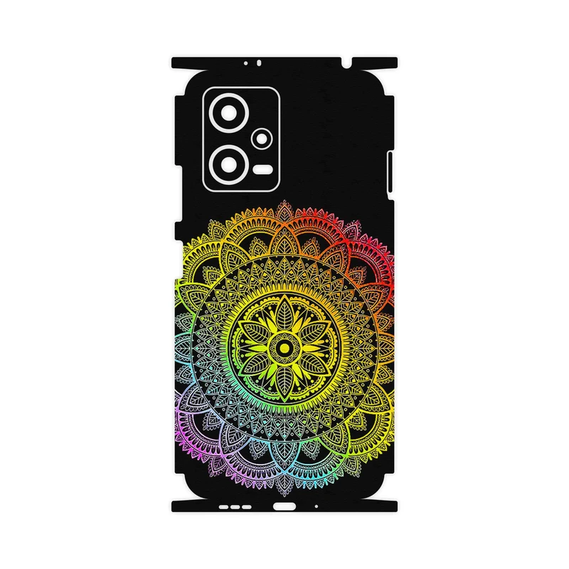 برچسب پوششی ماهوت مدل Mandala Design 4-FullSkin مناسب برای گوشی موبایل شیائومی Redmi Note 12 5G
