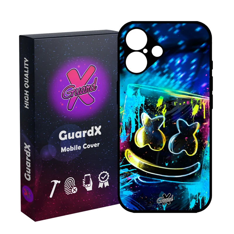 کاور گارد ایکس طرح Marshmello مدل 10104 مناسب برای گوشی موبایل اپل iPhone 16