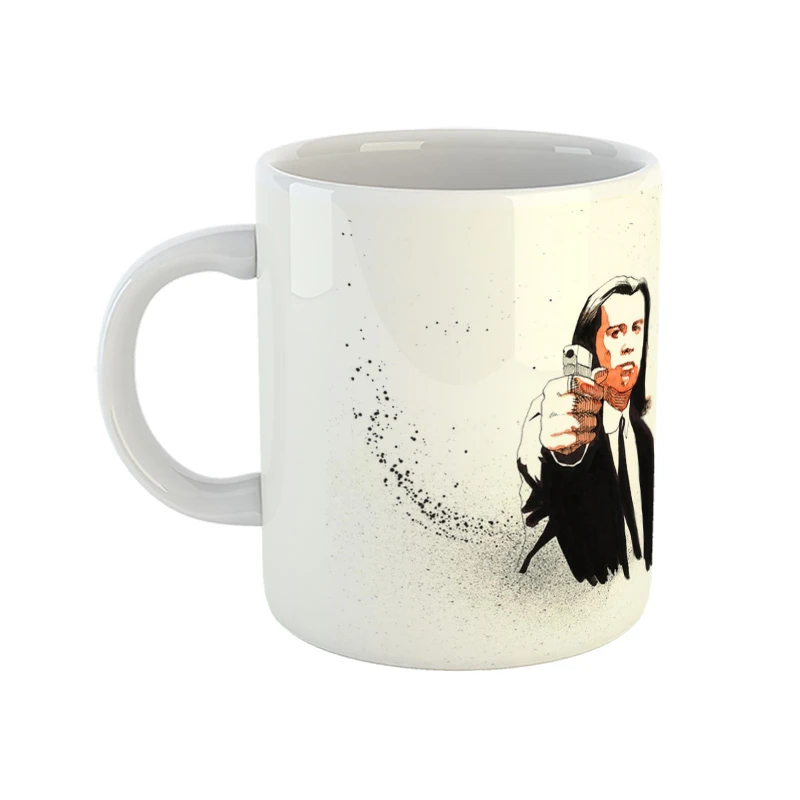 ماگ مدل pulp fiction طرح پالپ فیکشن 3