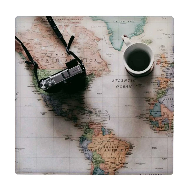 زیر لیوانی طرح دوربین عکاسی و نقشه سفر کد    4015865_2314