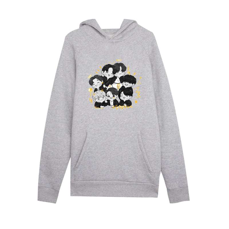 هودی زنانه مدل  bts کد 2370