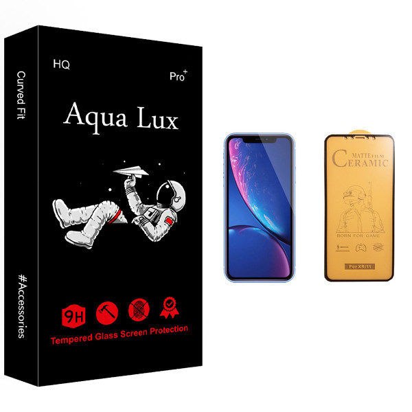 برای محافظ صفحه نمایش آکوا لاکس مدل +Pro مناسب گوشی موبایل اپل iPhone XR