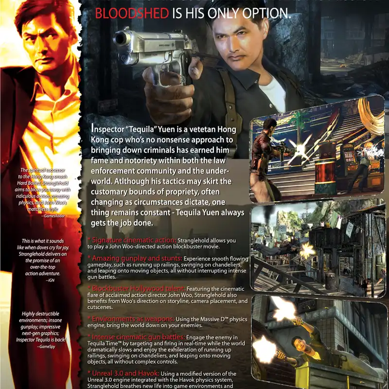 بازی Stranglehold مخصوص xbox 360