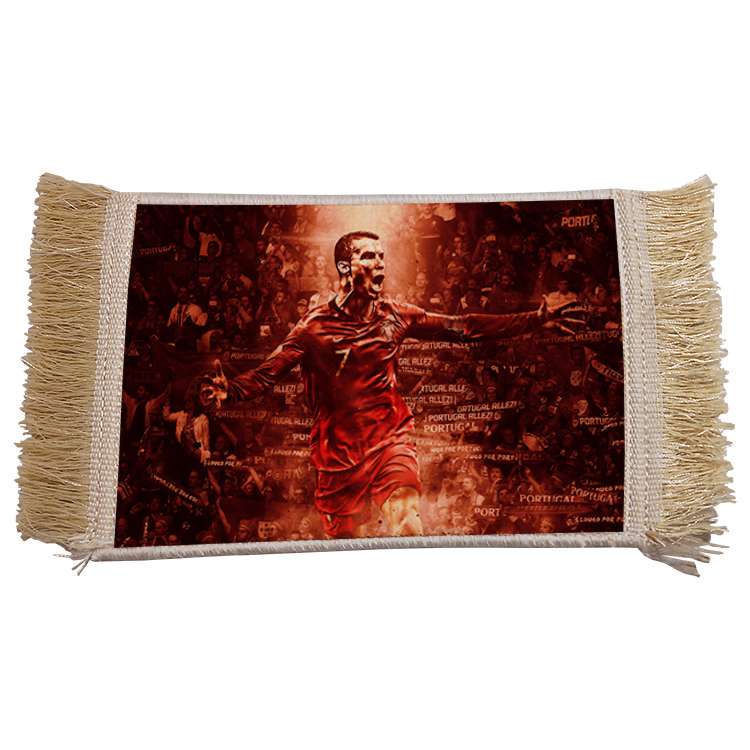 فرش ماشینی دیوارکوب مدل رونالدو کد 257