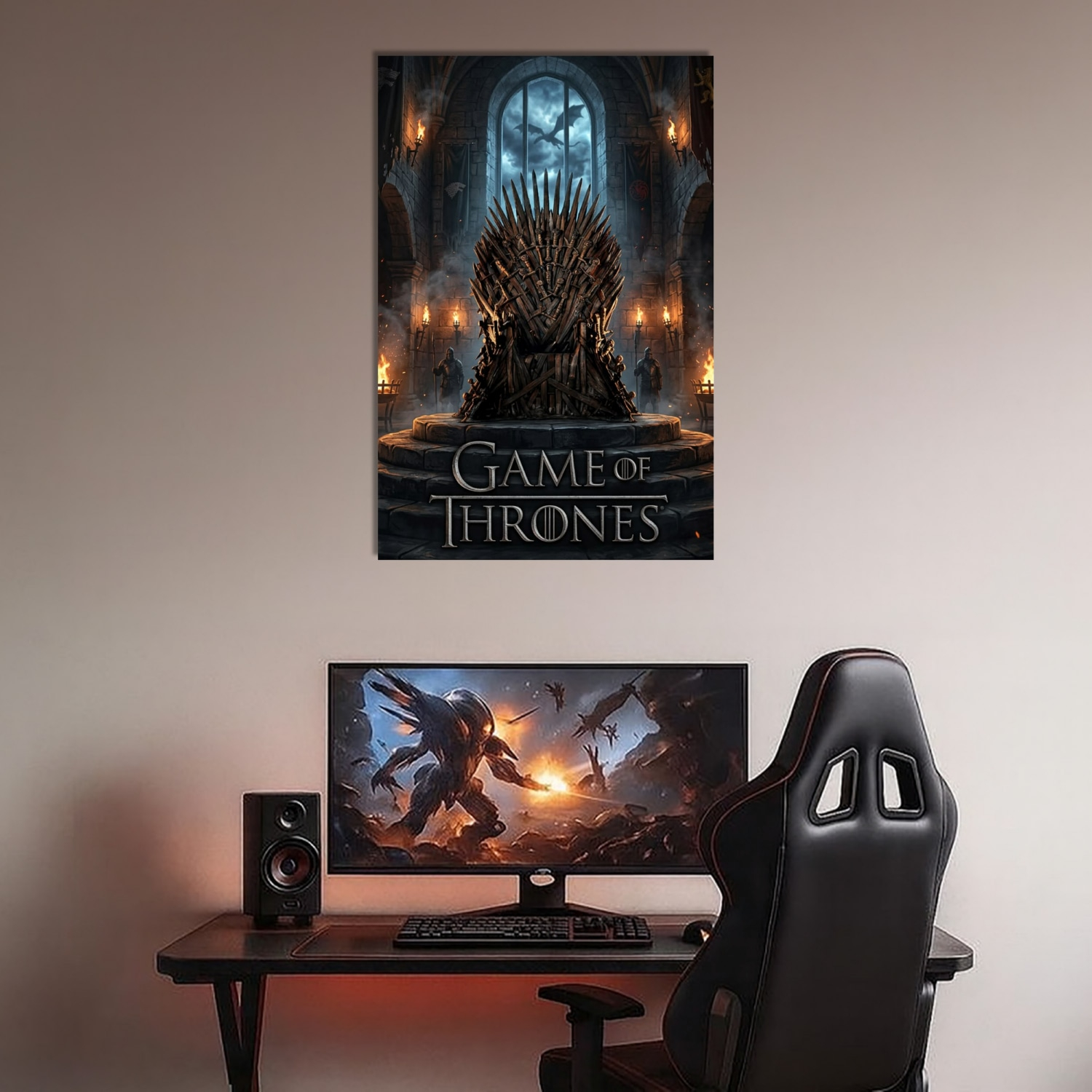 تابلو شاسی مدل game of thrones