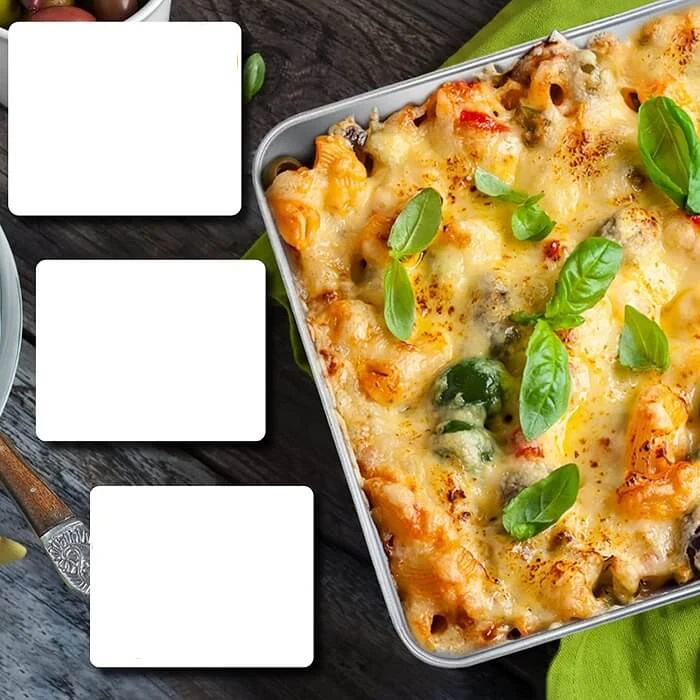 عکس شماره 6 : ظرف فر مدل گالوانیزه لبه بلند کد 40x60