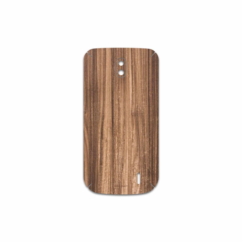 برچسب پوششی ماهوت مدل Light Walnut Wood مناسب برای گوشی موبایل نوکیا 1