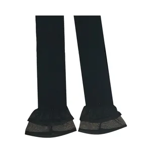 ساق دست زنانه سعادت مدل تور رنگ مشکی