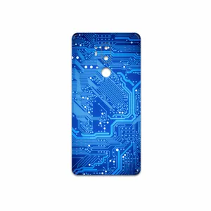 MAHOOT Blue-Printed-Circuit-Board Cover Sticker for LG G7 PLUS THINQ