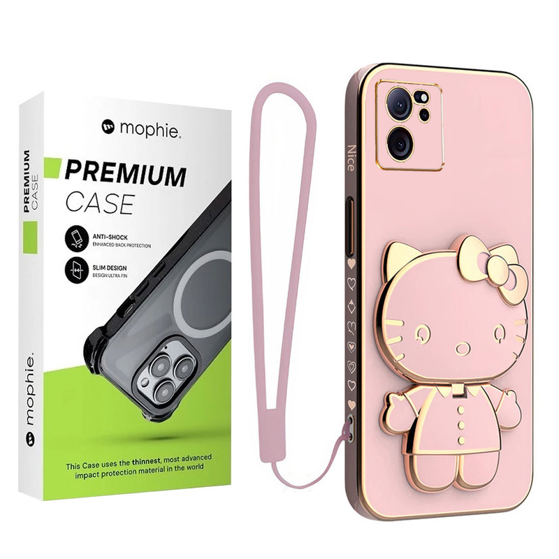 کاور موفی مدل Nice Kitty Strap مناسب برای گوشی موبایل شیائومی 13T/ 13T Pro به همراه بند