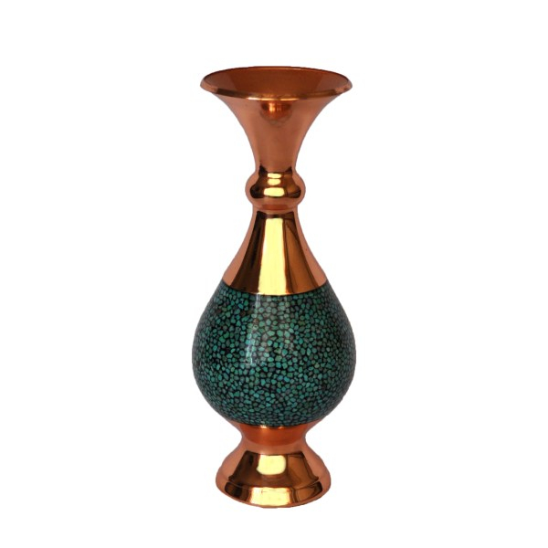 گلدان فیروزه کوب مدل صراحی کد 16