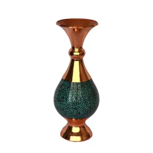 گلدان فیروزه کوب مدل صراحی کد 16