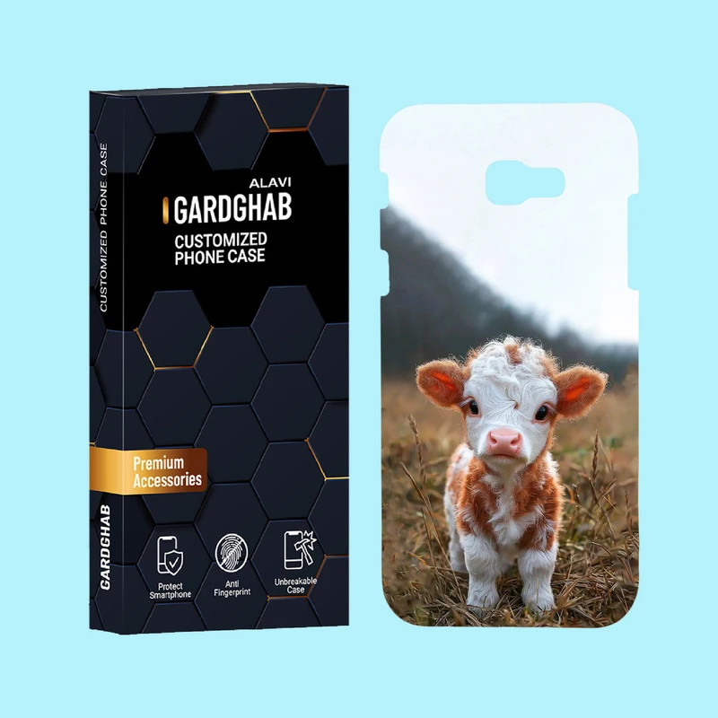 کاور گارد قاب علوی مدل حیوانات مناسب برای گوشی موبایل سامسونگ Galaxy A720 / A7 2017