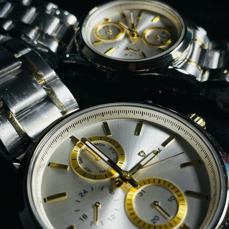 ست ساعت مچی عقربهای زنانه و مردانه سوئیس آرت مدل 920134/135-08