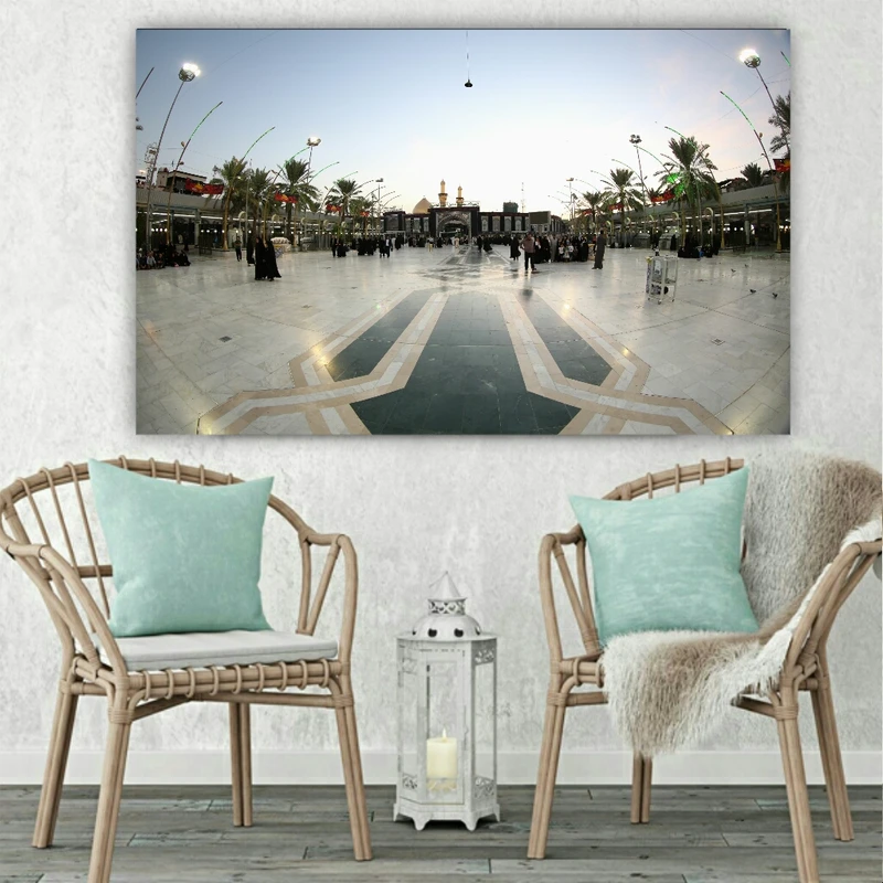 پوستر دیواری طرح بین الحرمین مدل ZB189