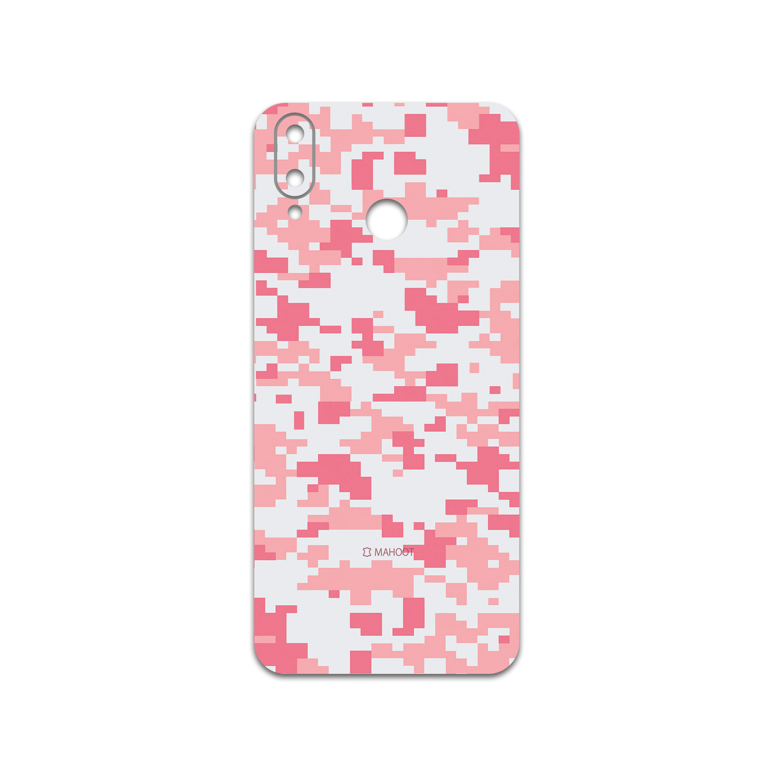 برچسب پوششی ماهوت مدل Army-Pink-pixel مناسب برای گوشی موبایل جی پلاس Q10