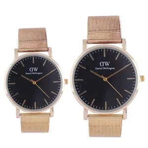 ست ساعت مچی عقربه ای زنانه و مردانه مدل DW 13748 -ST-T-M