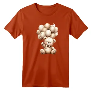 تی شرت آستین کوتاه بچگانه مدل خرس و بادکنک
