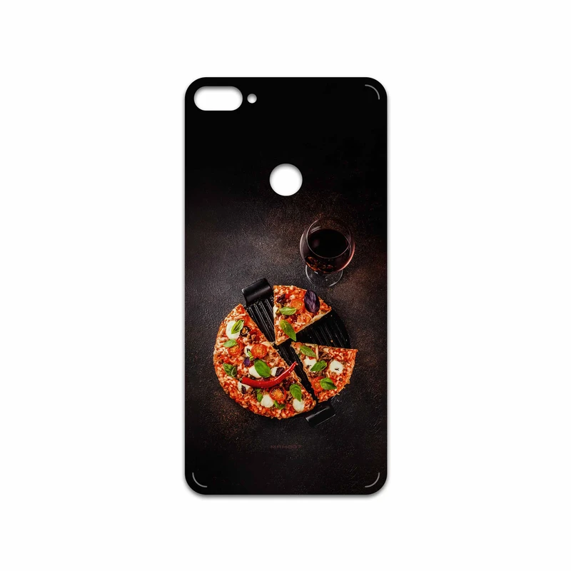 برچسب پوششی ماهوت مدل Pizza مناسب برای گوشی موبایل اچ تی سی Desire 12 Plus