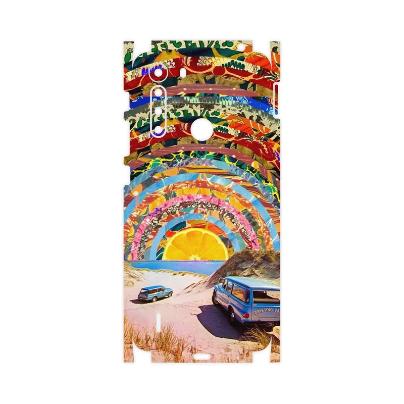 برچسب پوششی ماهوت مدل Collage of Orange Sky-FullSkin مناسب برای گوشی موبایل موتورولا One Fusion