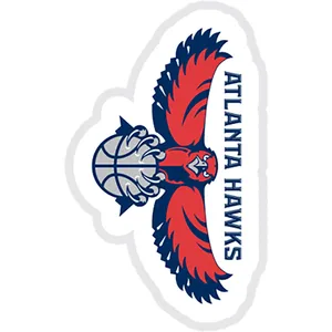 استیکر لپ تاپ طرح atlanta-hawks-logo کدST102