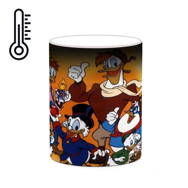 ماگ حرارتی کاکتی مدل کارتون DuckTales کد mgh22548