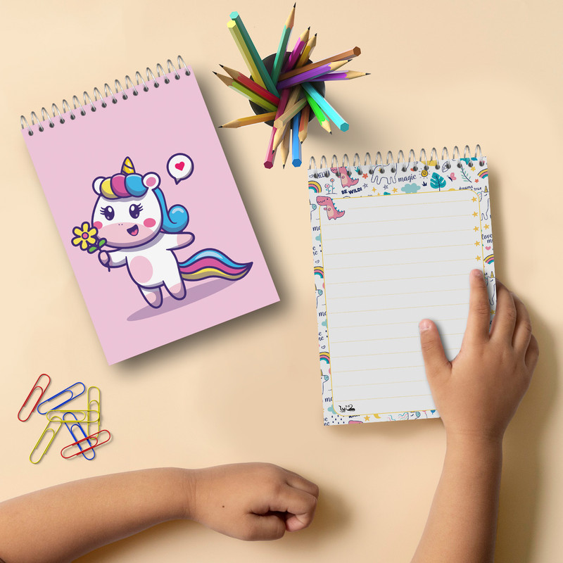 دفترچه یادداشت کایرا طرح یونیکورن 3