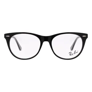 فریم عینک طبی ویفرر (Wayfarer) ری بن مدل 0RB2185V-F-2000 مناسب برای صورت مستطیل، مربع، قلب و بیضی