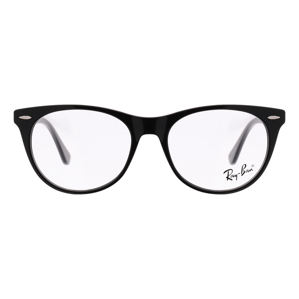 فریم عینک طبی ویفرر (Wayfarer) ری بن مدل 0RB2185V-F-2000 مناسب برای صورت مستطیل، مربع، قلب و بیضی