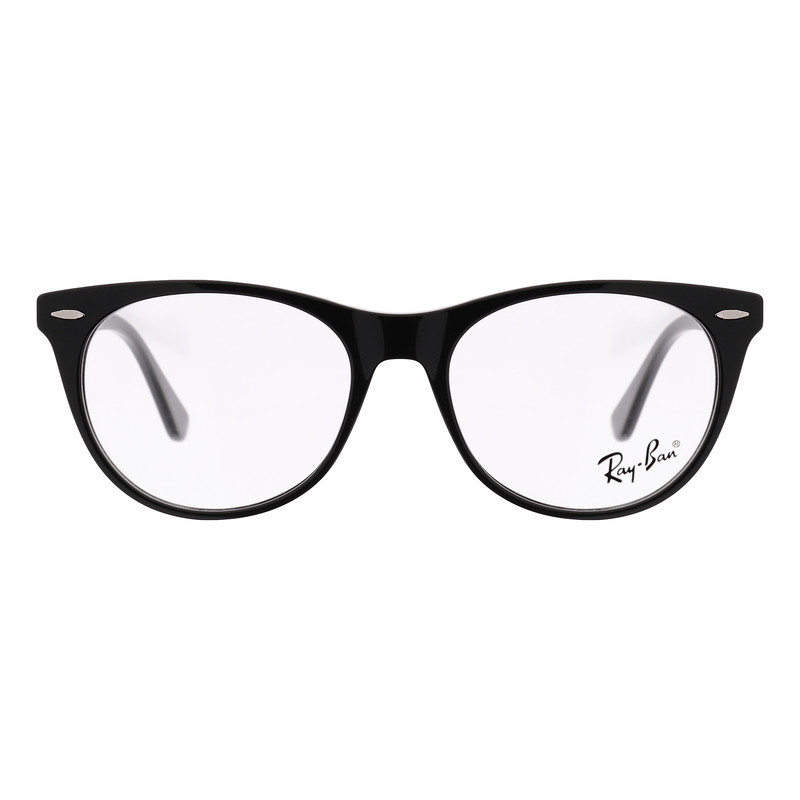 فریم عینک طبی ویفرر (Wayfarer) ری بن مدل 0RB2185V-F-2000 مناسب برای صورت مستطیل، مربع، قلب و بیضی