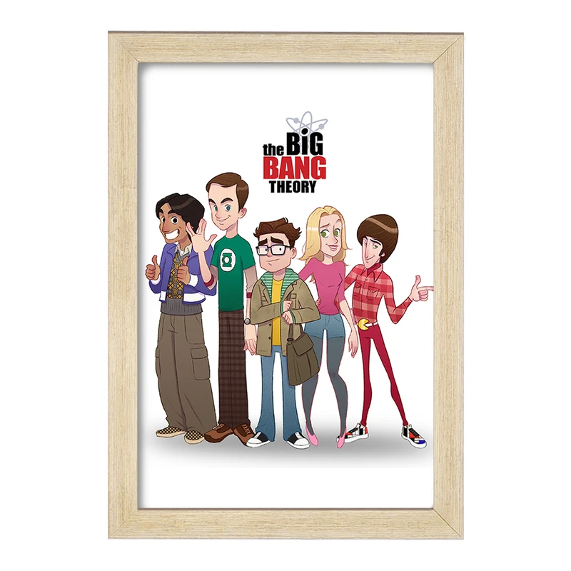 تابلو خندالو مدل سریال تئوری بیگ بنگ The Big Bang Theory  کد 13301