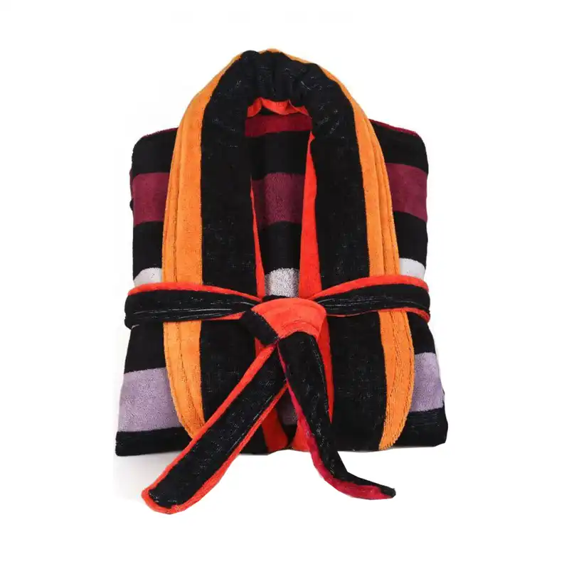 حوله پالتویی برق لامع مدل کاراییب غیر مخمل سایز 135