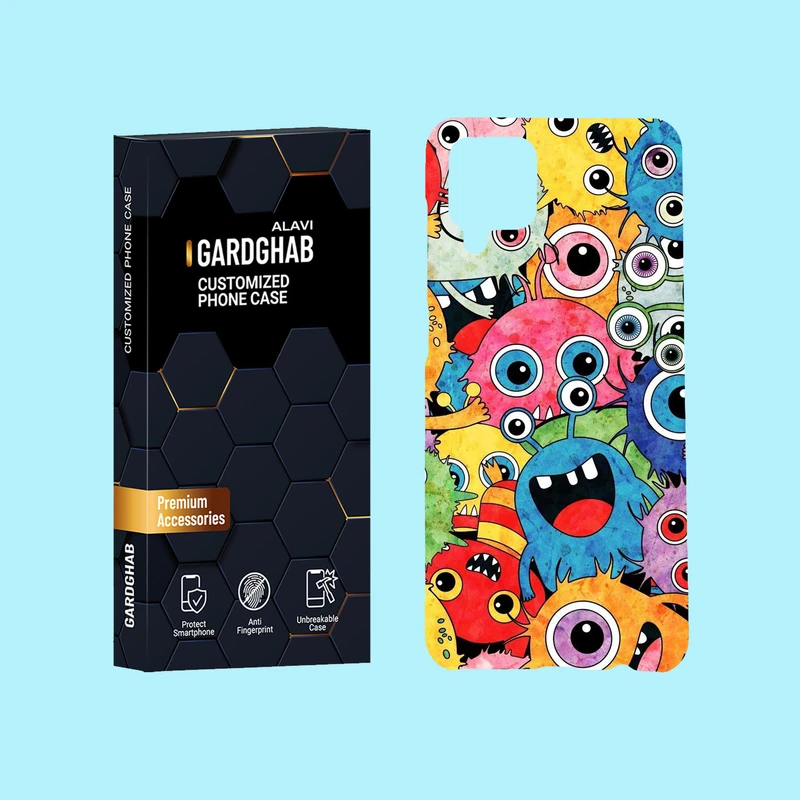 کاور گارد قاب علوی مدل کارتونی و انیمه مناسب برای گوشی موبایل سامسونگ Galaxy A12