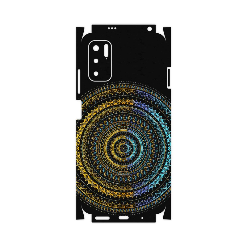 برچسب پوششی ماهوت مدل Mandala Design 2-FullSkin مناسب برای گوشی موبایل شیائومی Redmi Note 10 5G