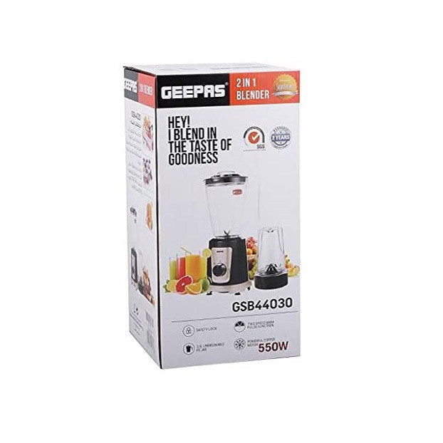 مخلوط کن و آسیاب کن جی پاس مدل GSB44030