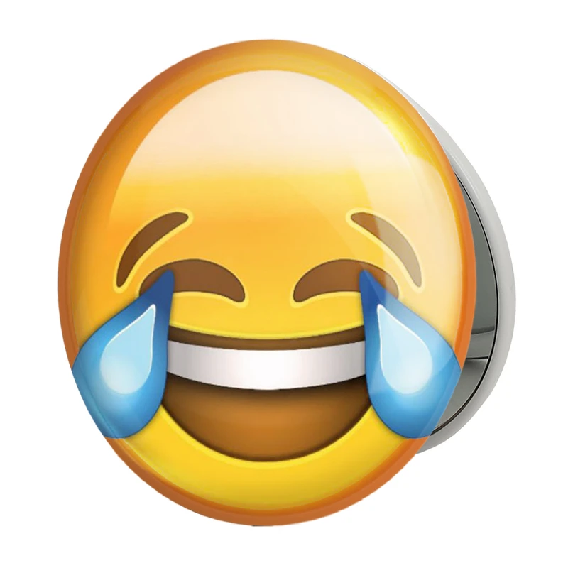 آینه جیبی خندالو طرح ایموجی Emoji مدل تاشو کد 1295 