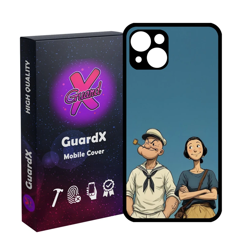 کاور گارد ایکس طرح ملوان زبل مدل 10930 مناسب برای گوشی موبایل اپل iPhone 13