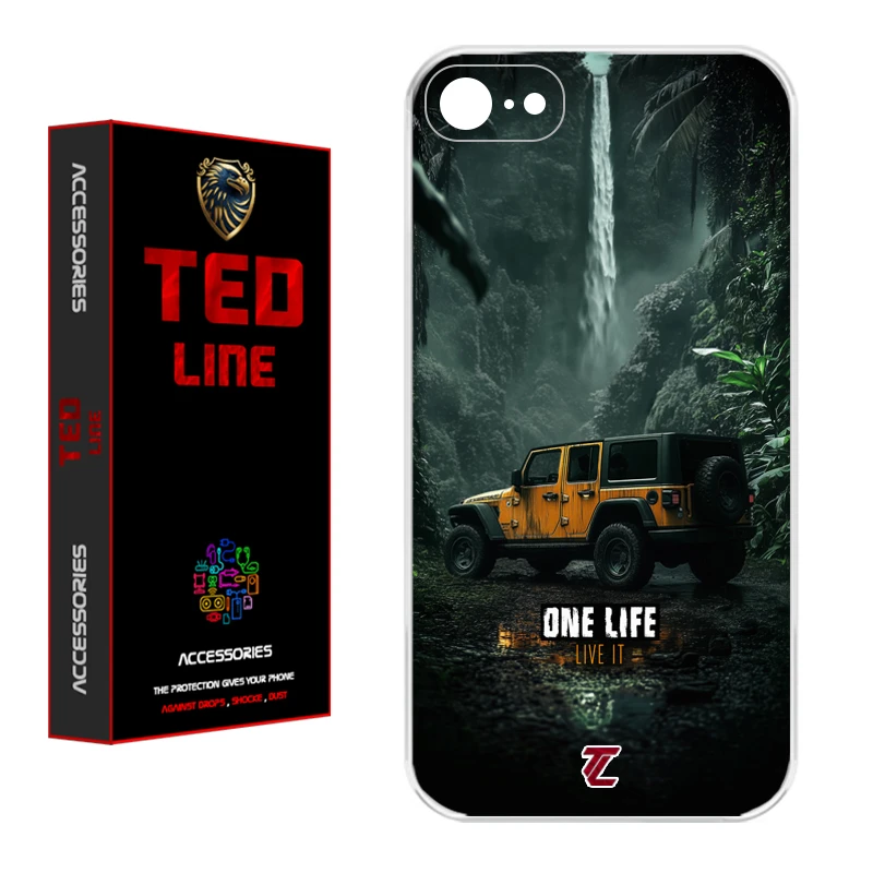 کاور تد لاین طرح ماشین آفرود کد 1119 مناسب برای گوشی موبایل اپل Iphone 7 / 8 / SE 2020