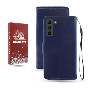 کیف کلاسوری دیامانته مدل Kif_Rd مناسب برای گوشی موبایل سامسونگ Galaxy S20 FE به همراه بند آویز