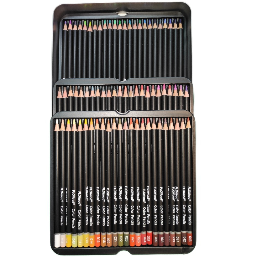 مداد رنگی 72 رنگ فلوود مدل Colored Pencils
