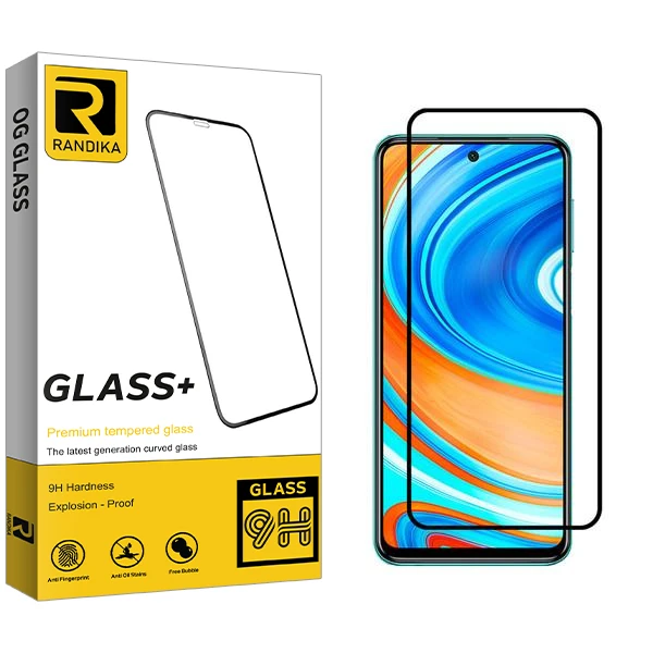 محافظ صفحه نمایش سرامیکی راندیکا مدل RK مناسب برای گوشی موبایل شیائومی Redmi Note 9 Pro